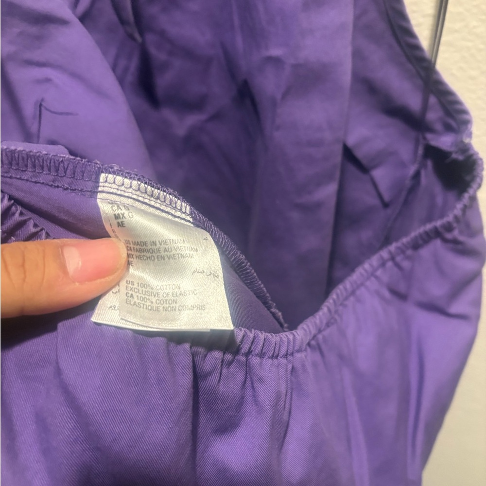 INC Purple Halter Top - Picture 7 of 8